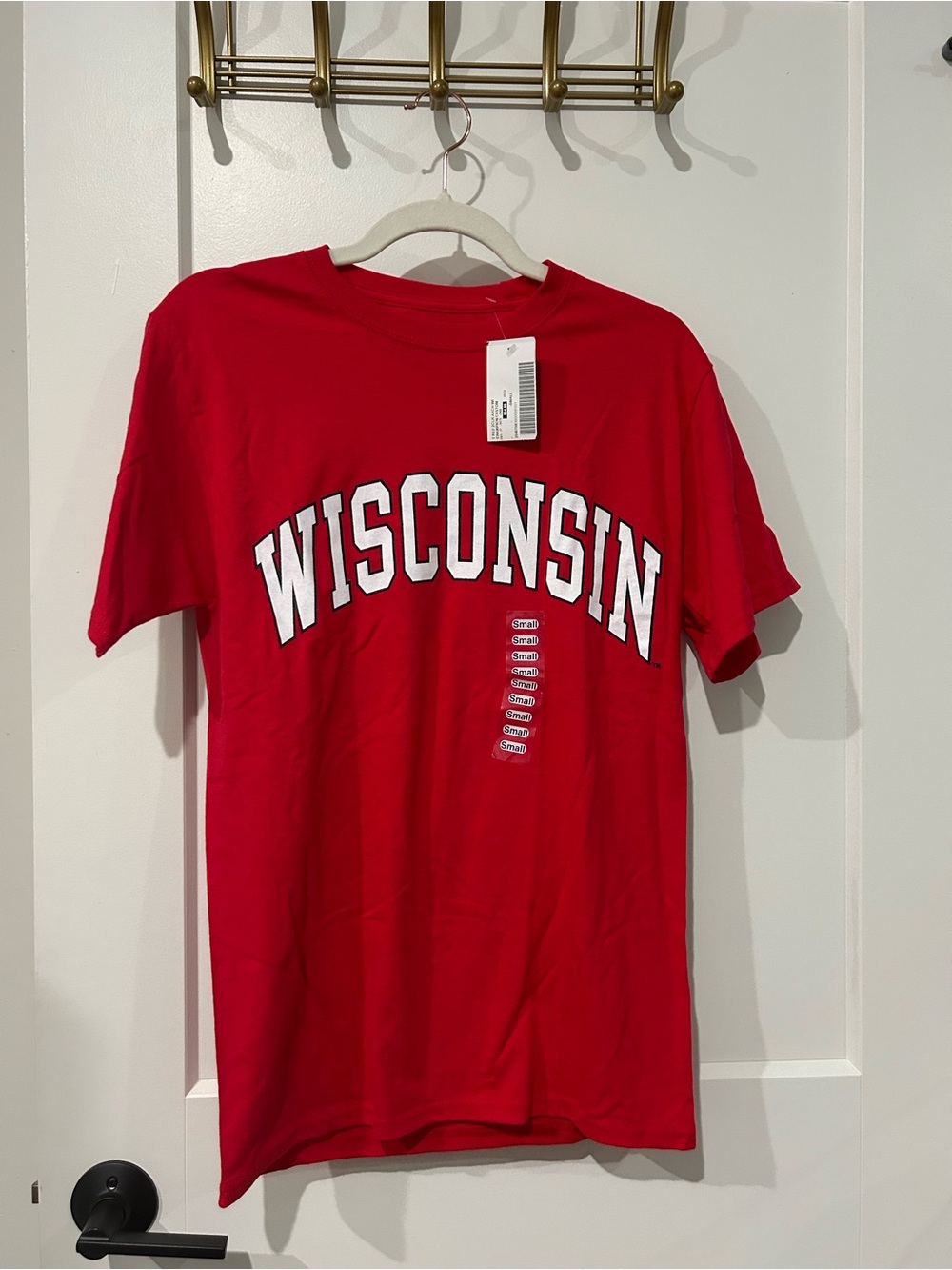 Wisconsin Red Short-Sleeve Graphic Tee